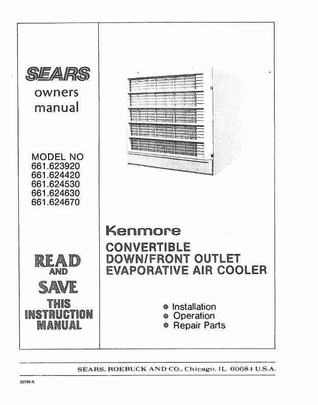 Sears Air Conditioner 661_62463-page_pdf